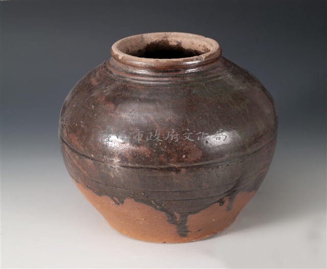 醬釉陶罐藏品圖，第1張