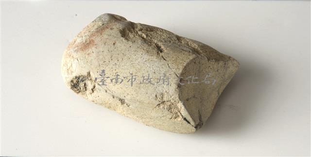 牛稠子文化石錛 (牛稠子史前史器)藏品圖，第2張