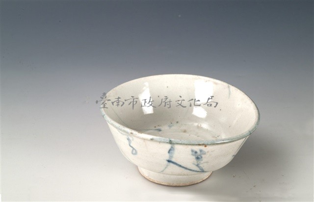 青花纏枝靈芝紋碗藏品圖，第1張