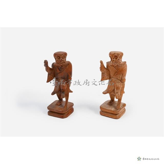 古木雕刻藏品圖，第1張