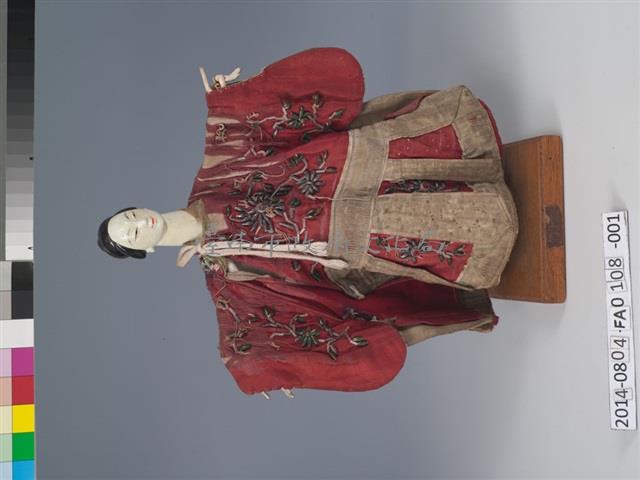 布袋戲偶-旦藏品圖，第1張