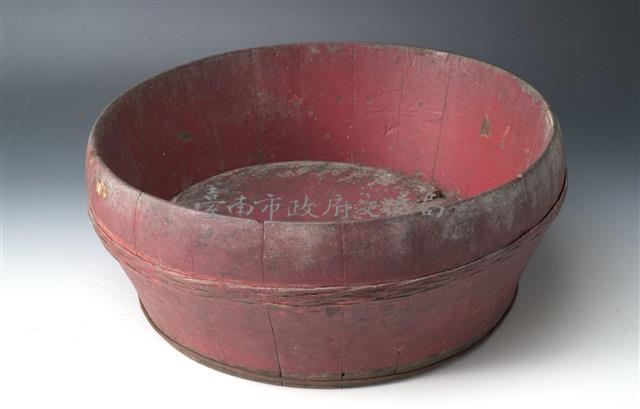 木質臉盆藏品圖，第1張