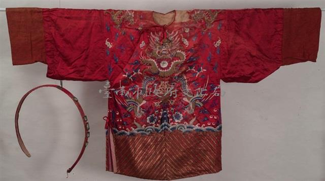 蟒襖(附腰帶)藏品圖，第2張