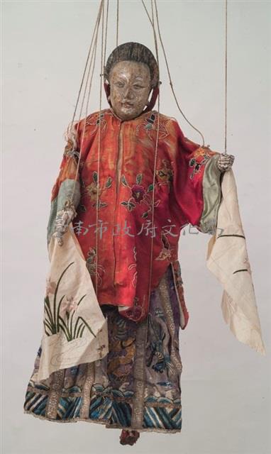 魁儡戲偶-旦藏品圖，第1張