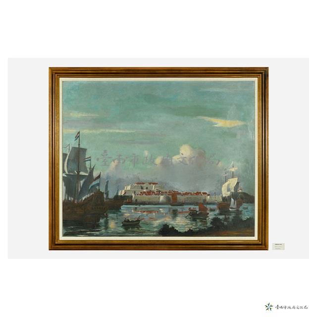 熱蘭遮城晨景圖藏品圖，第1張