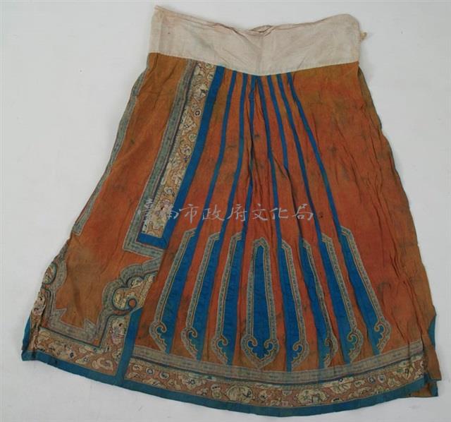 茶色藍條裙藏品圖，第2張