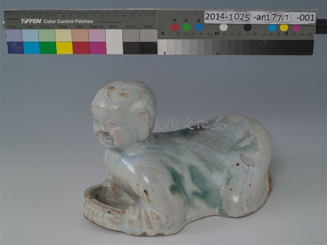 孩童瓷枕	藏品圖，第1張