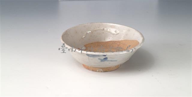 青花纏枝靈芝紋碗藏品圖，第1張