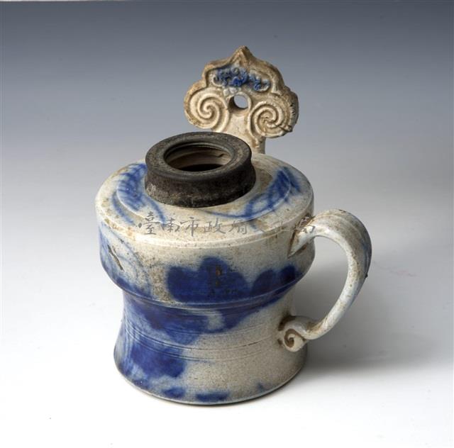 青花掛燈藏品圖，第1張