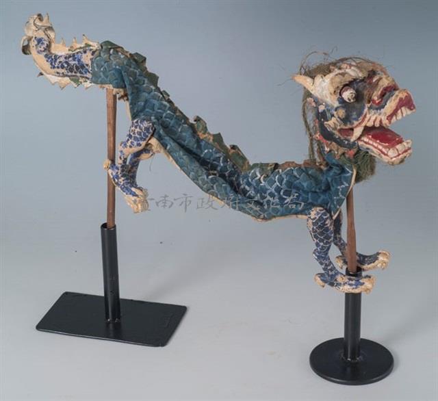 新西園布袋戲偶-舞龍藏品圖，第1張