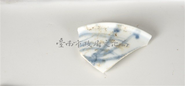 青花鳳紋碗殘片藏品圖，第1張
