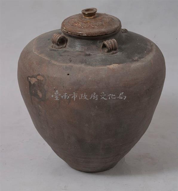 有蓋陶甕	 	藏品圖，第1張