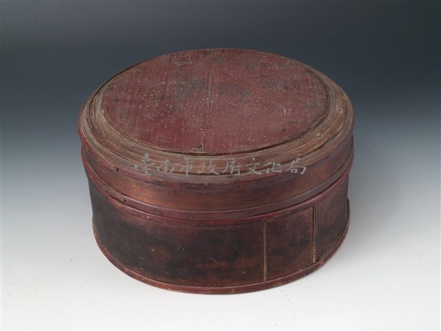 竹製圓餅盒藏品圖，第1張
