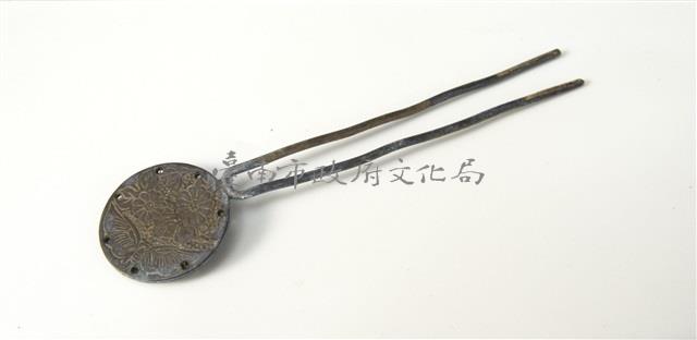 銀花蝶髮釵藏品圖，第1張