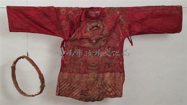 蟒襖(附腰帶)藏品圖，第2張