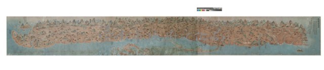 台灣古地圖蔡草如畫	 	藏品圖，第1張