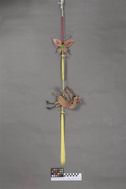 銀票花(鶴形吊飾)(1)藏品圖，第1張