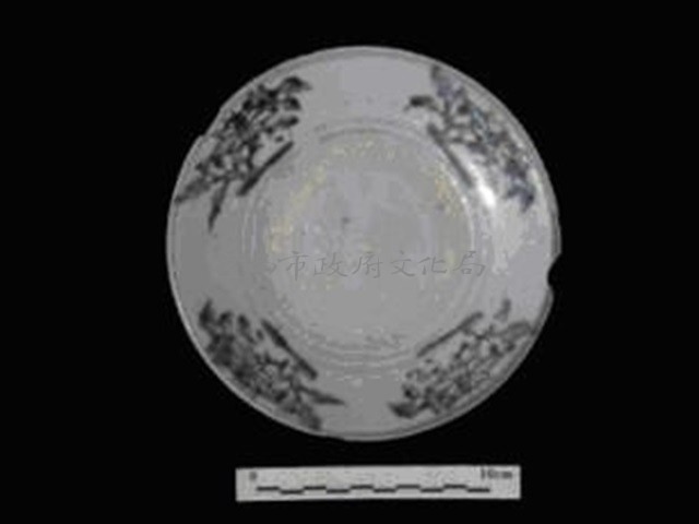 青花盤  清中晚期  福建廣東窯系藏品圖，第1張