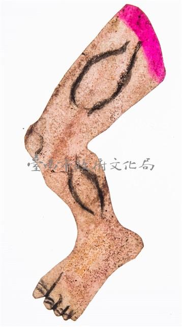 皮影戲偶道具藏品圖，第1張