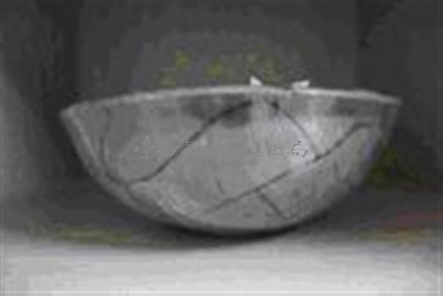 灰黑色泥質/口緣外翻圜底盆藏品圖，第1張