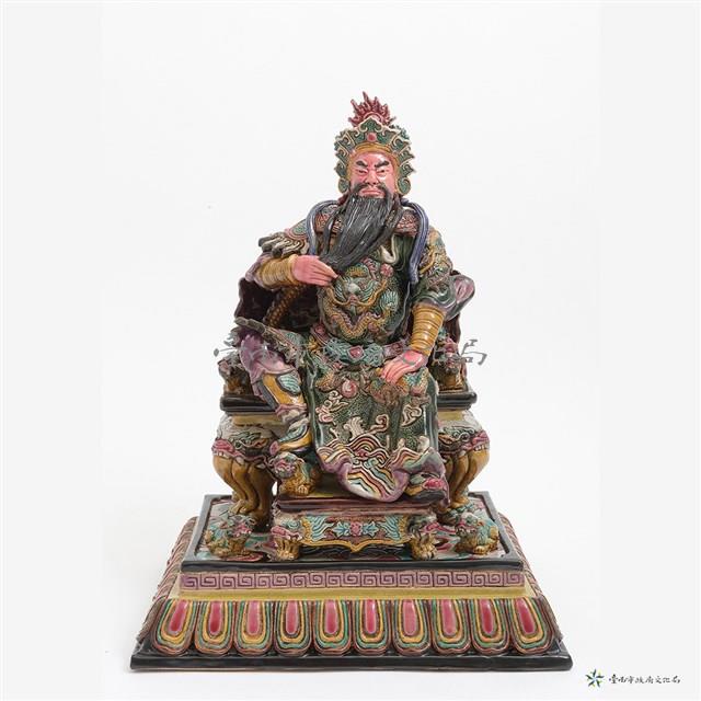 座姿關公藏品圖，第1張