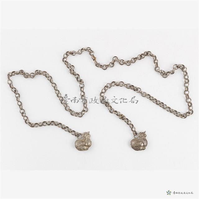 銀肚兜掛飾藏品圖，第1張