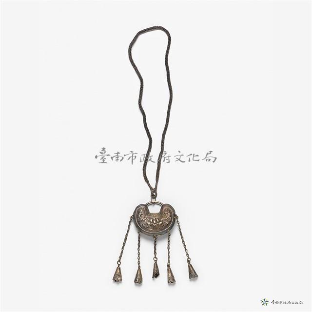 銀元寶項鍊藏品圖，第1張