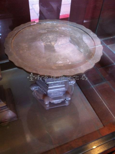 祭祀錫器-置物盤02藏品圖，第1張