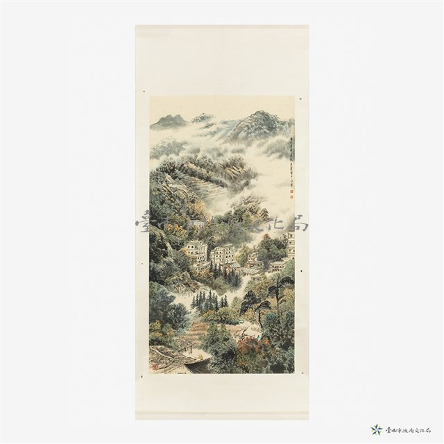 寄語畫筆故鄉情藏品圖，第1張