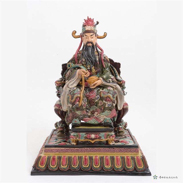 座姿財神爺藏品圖，第1張