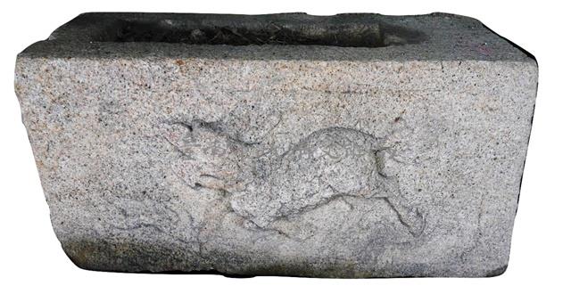 麒麟紋碑座藏品圖，第1張