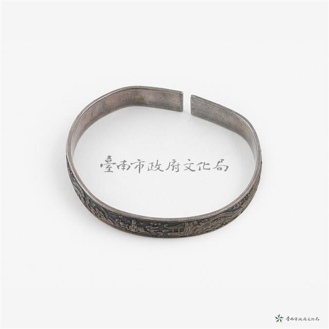龍鳳銀手鐲藏品圖，第1張