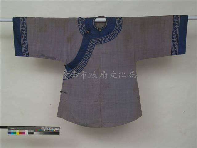 藍色灰邊婦女用古衫藏品圖，第1張