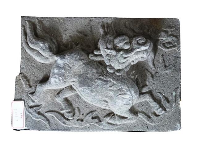 石牌坊構件(麒麟石刻)藏品圖，第1張