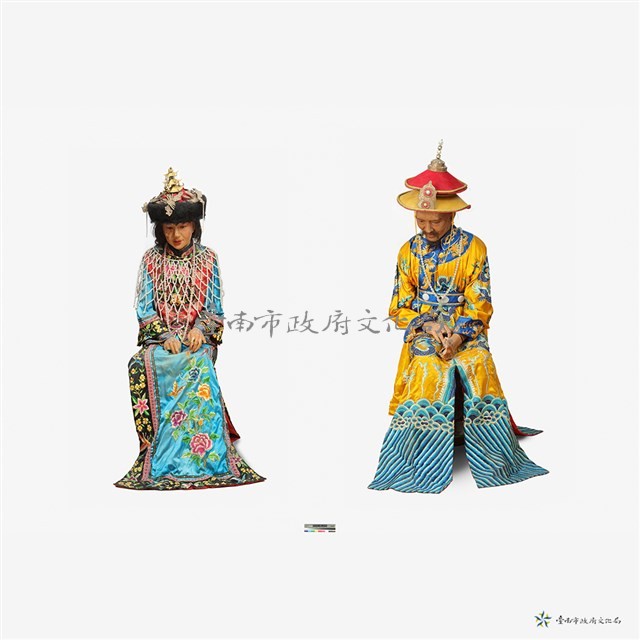 清代服裝藏品圖，第1張