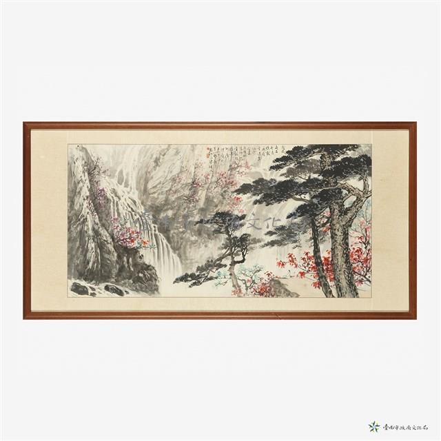 觀瀑圖藏品圖，第1張