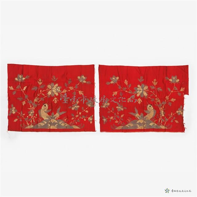 鯉魚牡丹壁飾藏品圖，第1張