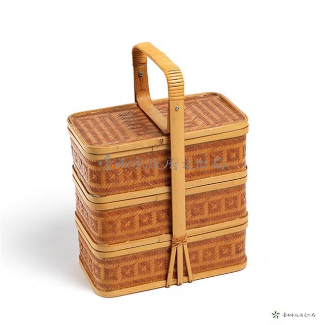 喜字野餐籃(小)藏品圖，第1張