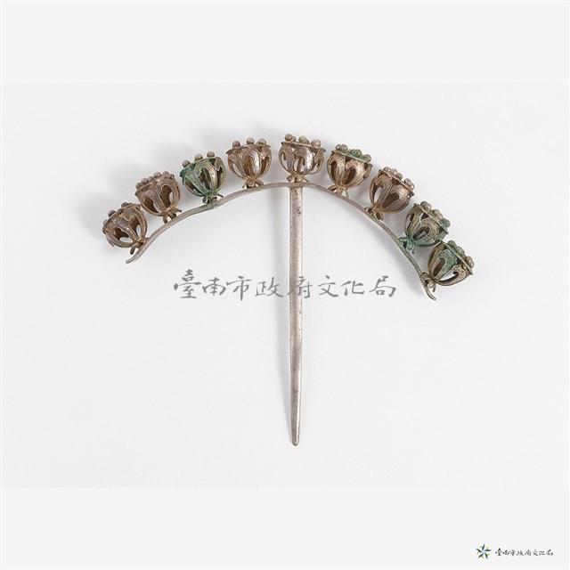 銀蓮生貴子髮簪藏品圖，第1張