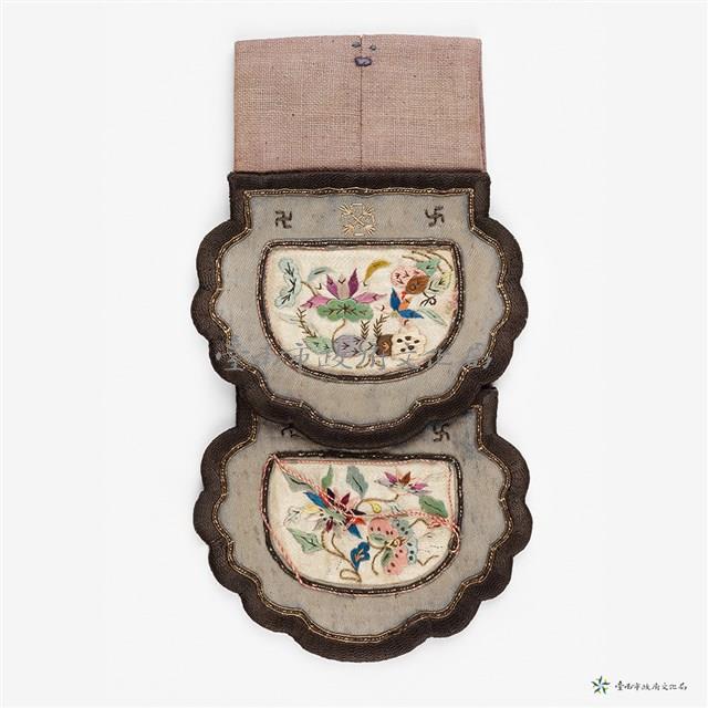 雙蓮荷包藏品圖，第1張