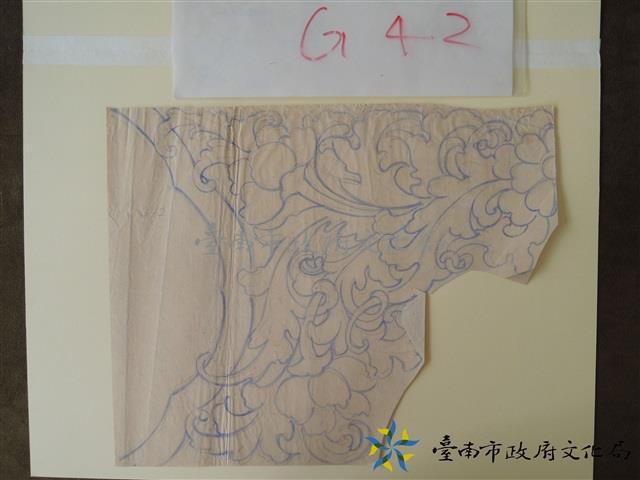 花草堵頭手繪稿藏品圖，第1張