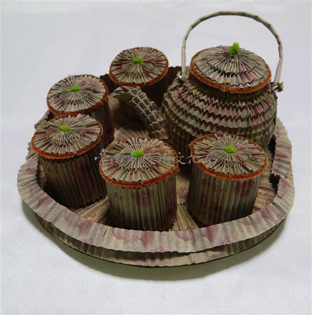 銀票花(茶具)藏品圖，第1張