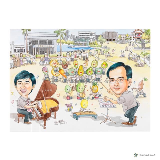 台南縣鄉鎮產業合唱團藏品圖，第1張