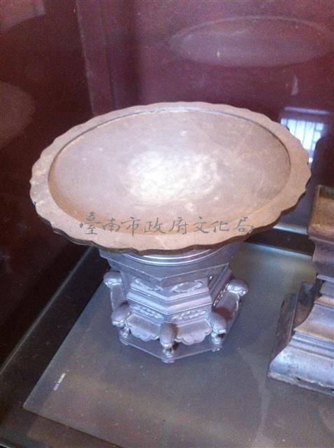 祭祀錫器-置物盤01藏品圖，第1張