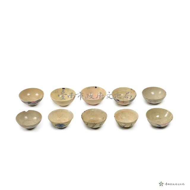 彩繪碗(10件)藏品圖，第1張