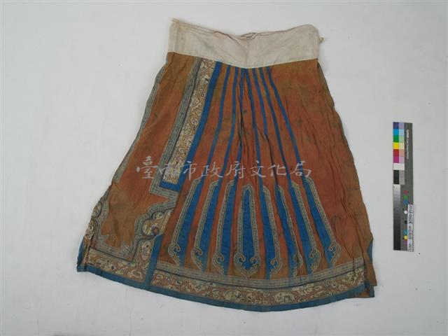 茶色藍條裙藏品圖，第1張