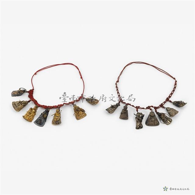 銀神佛像吊飾藏品圖，第1張