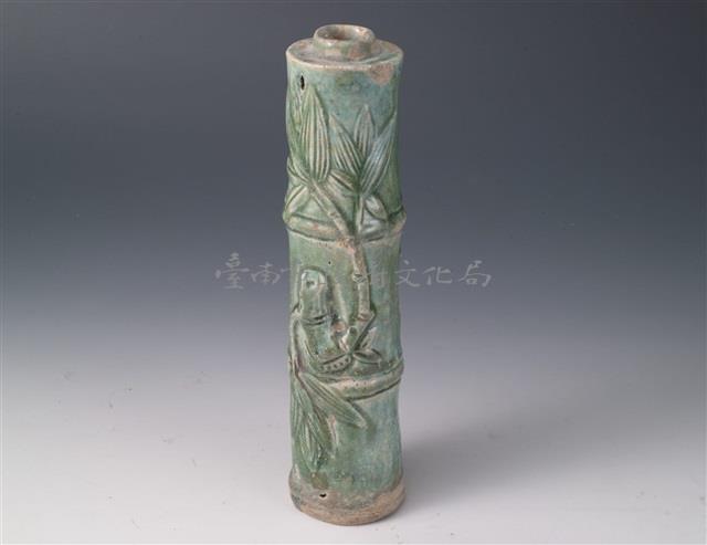 綠釉欄杆柱藏品圖，第1張