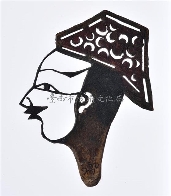 皮影戲偶 頭藏品圖，第1張