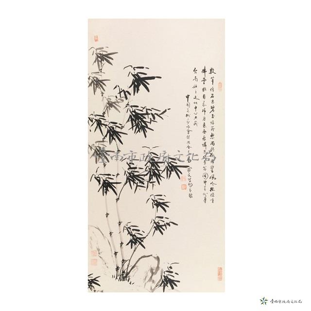 墨竹藏品圖，第1張